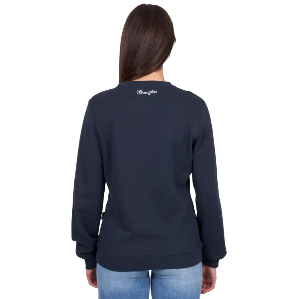 Wrangler Womens Crew | Bella | Navy