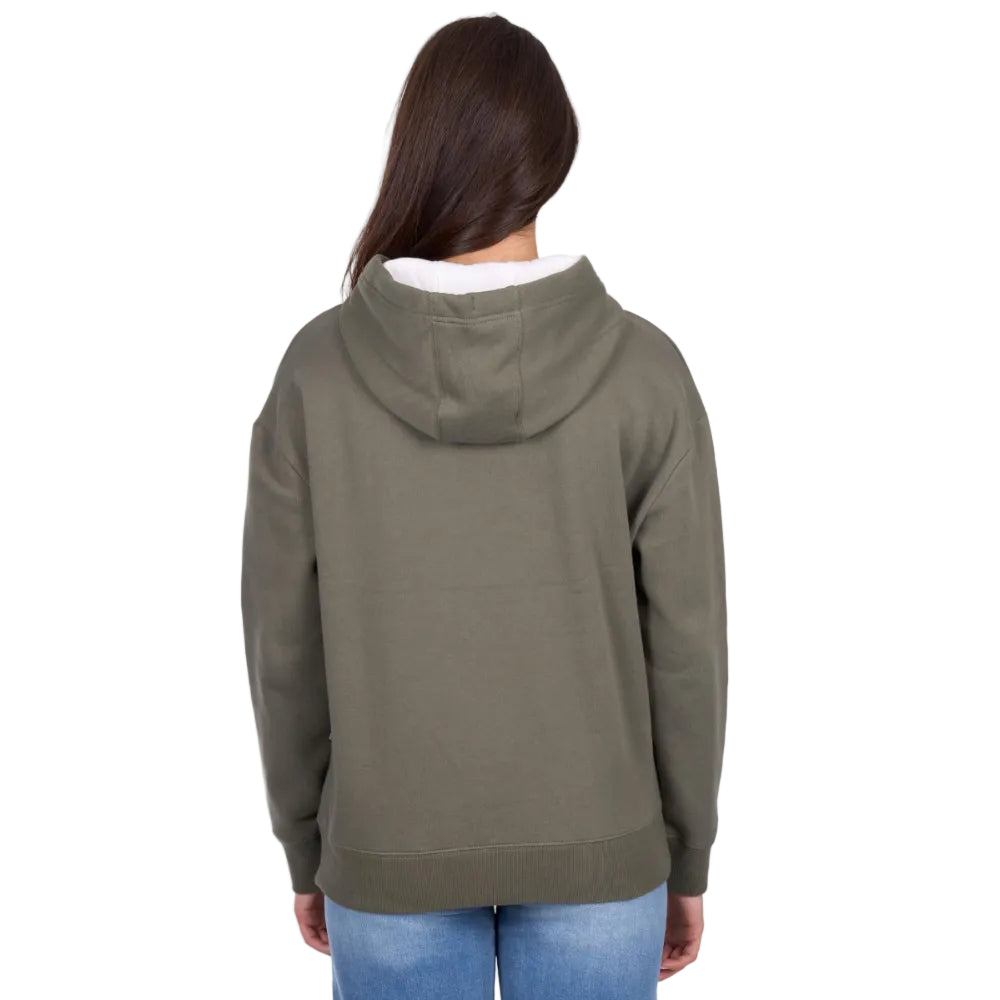 Wrangler Womens Hoodie | Hailey | Olive