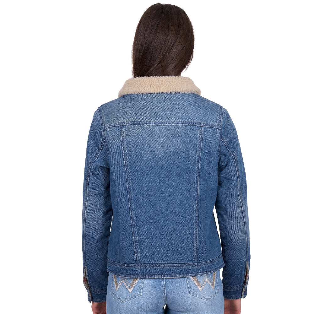 Wrangler Womens Jacket | Dixie | Denim / Multi