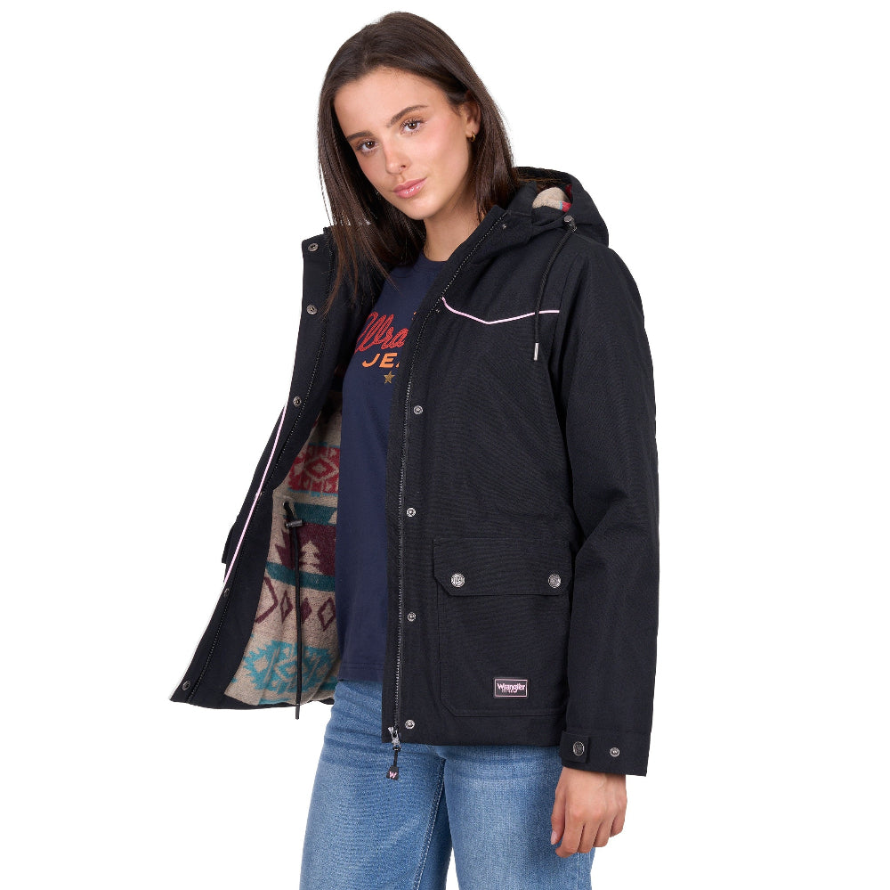Wrangler Womens Jacket | Vicky | Black