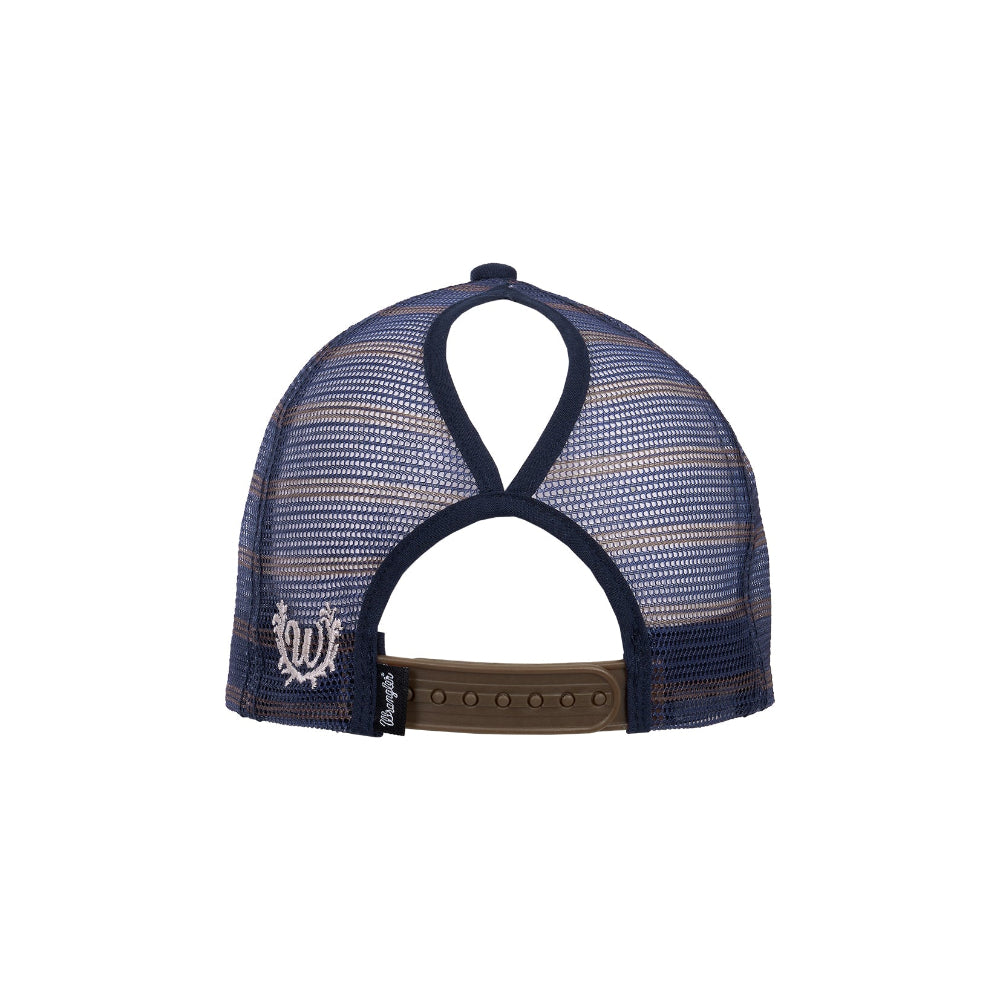 Wrangler Trucker Cap | Francis | Navy / Tan