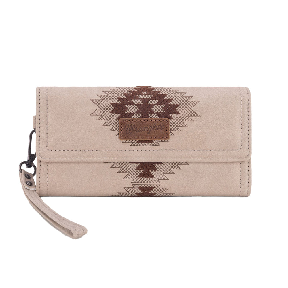 Wrangler Wallet | Harper Aztec | Beige