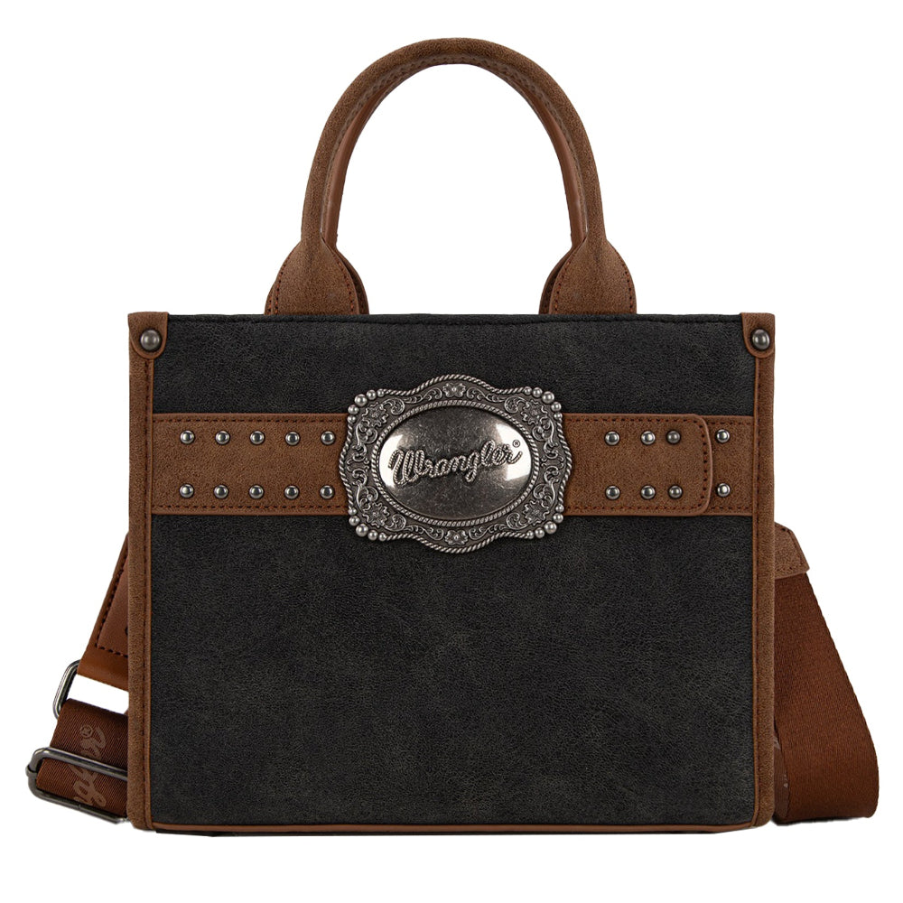 Wrangler Crossbody Bag | Feature Buckle | Black