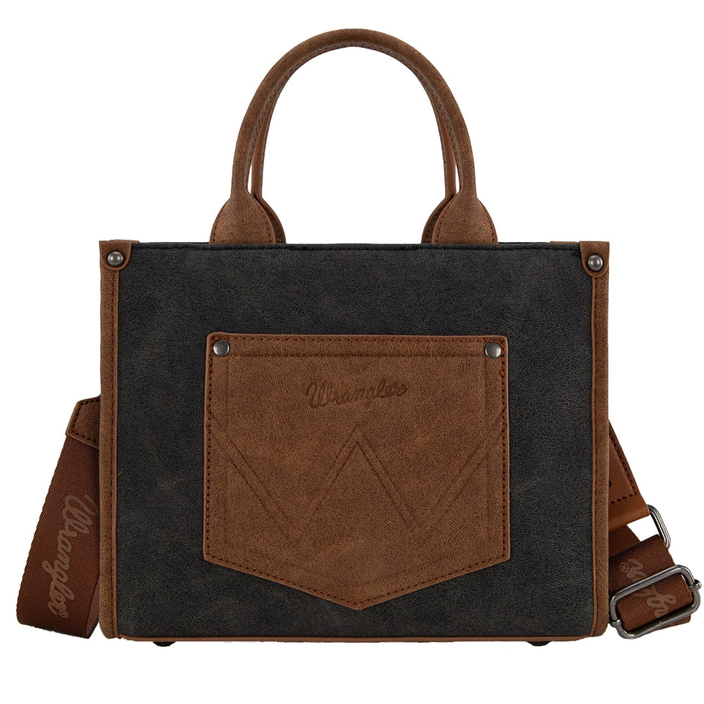 Wrangler Crossbody Bag | Feature Buckle | Black
