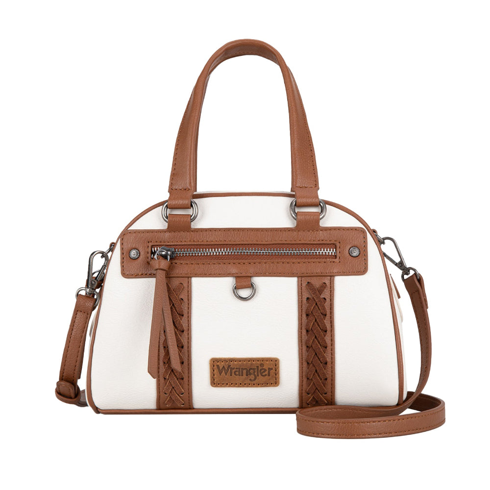 Wrangler Crossbody Bag | Whipstitch | Beige / Tan