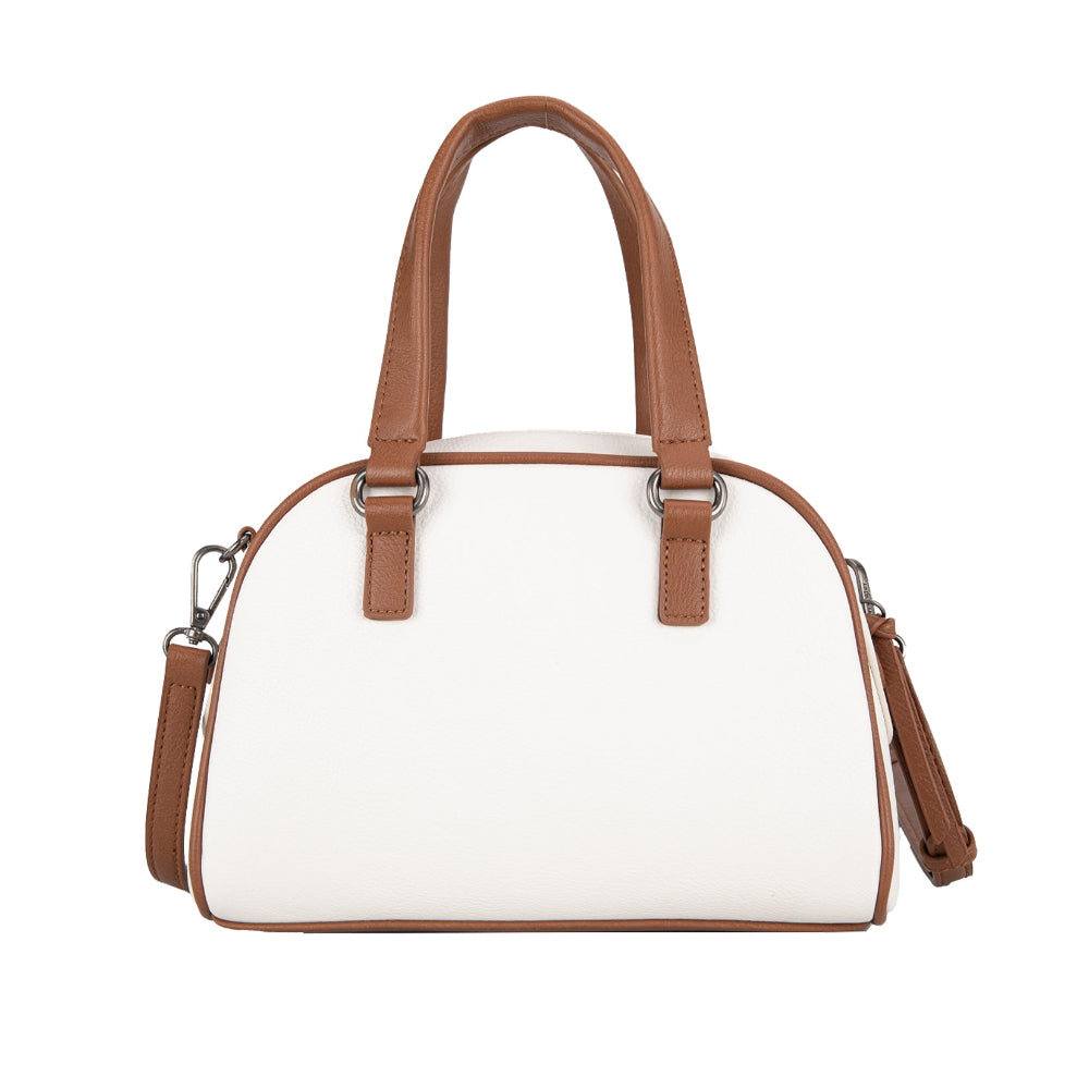 Wrangler Crossbody Bag | Whipstitch | Beige / Tan