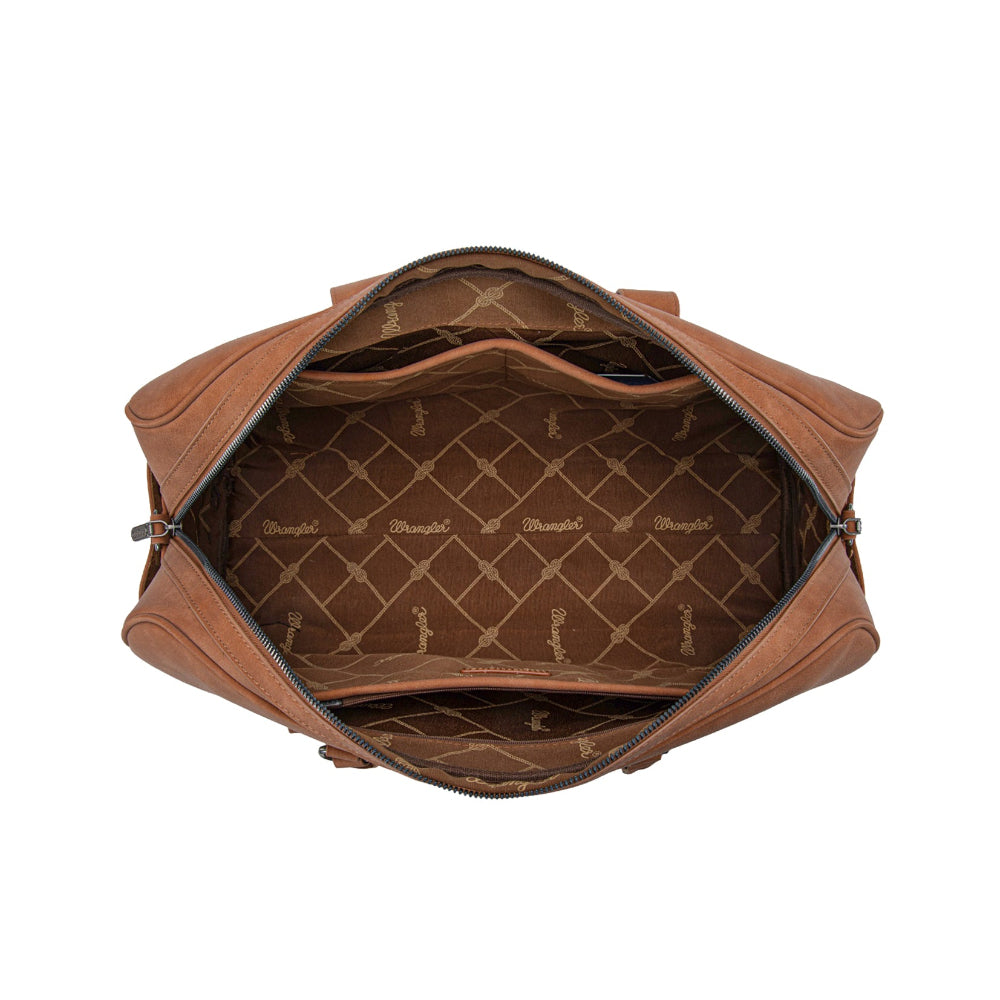 Wrangler Duffle Bag | Whipstitch | Tan