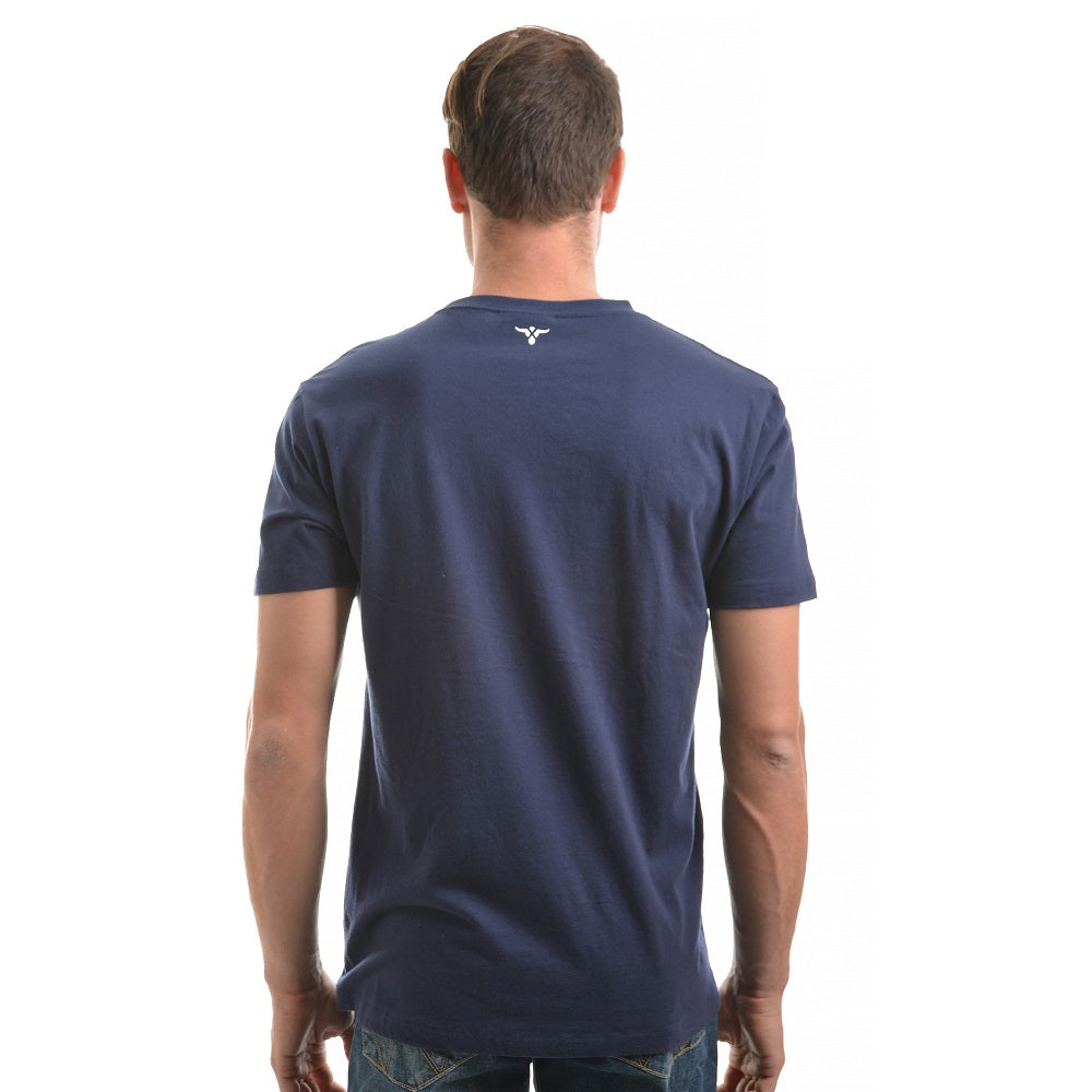 Wrangler Mens Angus Tee | Navy
