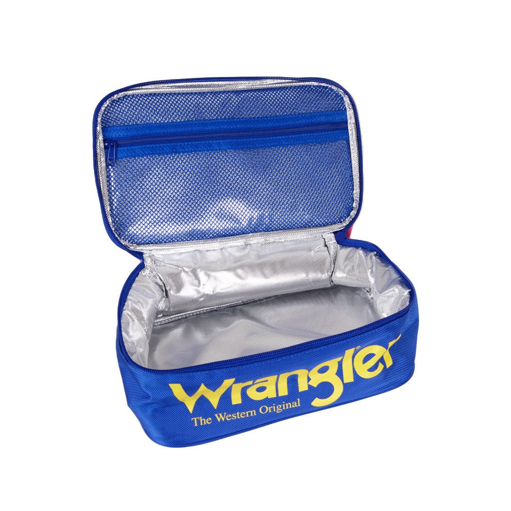 Wrangler Lunch Bag | Iconic | Blue / Yellow
