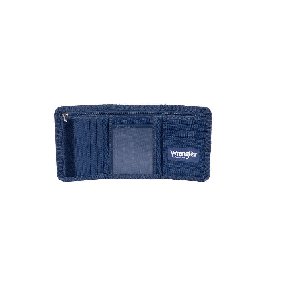 Wrangler Wallet | Logo | Navy