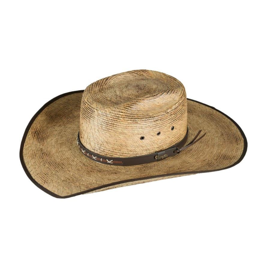 Wrangler Palm Leaf Hat | Carter | Coffee