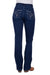 Wrangler Womens Jeans | Q-Baby Booty Up | Boot Cut Mid Rise Boot Scootin | 34 Leg