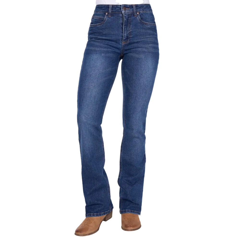 Wrangler Womens Jeans | Laura High Rise | Wild Indigo