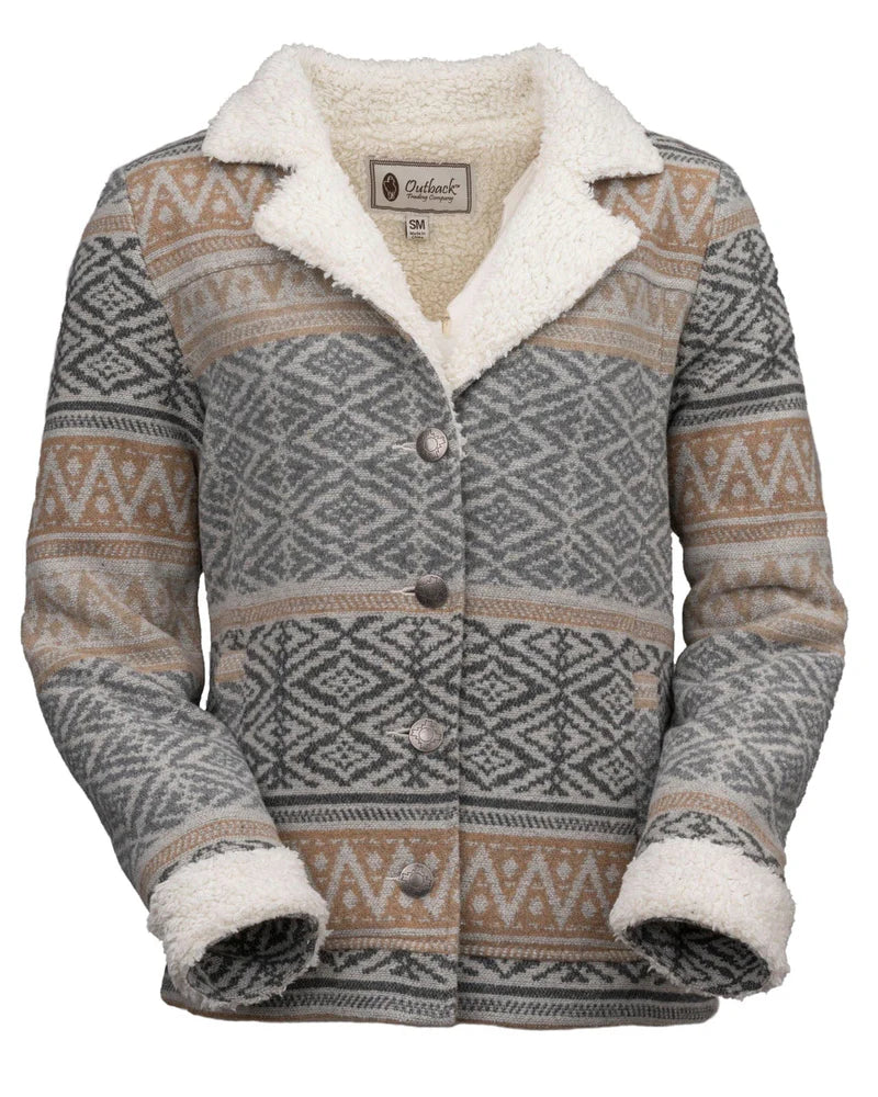 Outback Trading Company Womens Jacket | Gemma | Grey