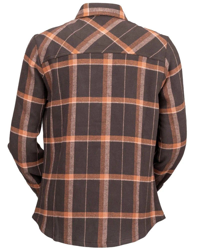 Outback Trading Company Womens Shirt Jacket | Hazel | Brown