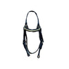 Toprail Equine Bridle | Gold Thin Plait | Cob