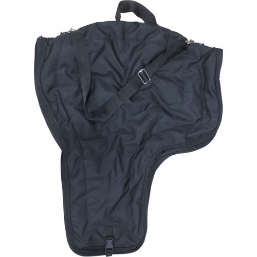 WESTERN SADDLE BAG | QUILTED | BLACK