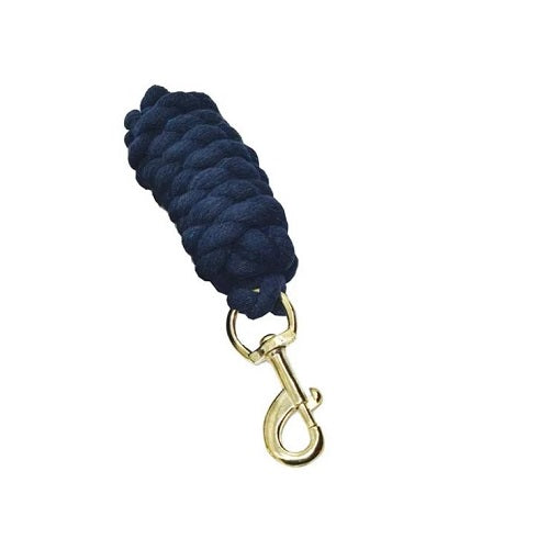 Academy Cotton Lead Rope | Brass Snap