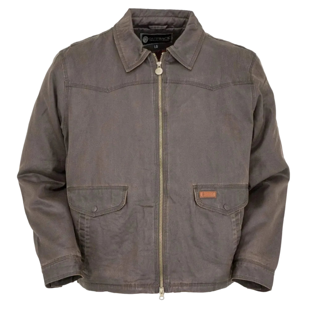 Outback Trading Mens Jacket | Landsman | Brown