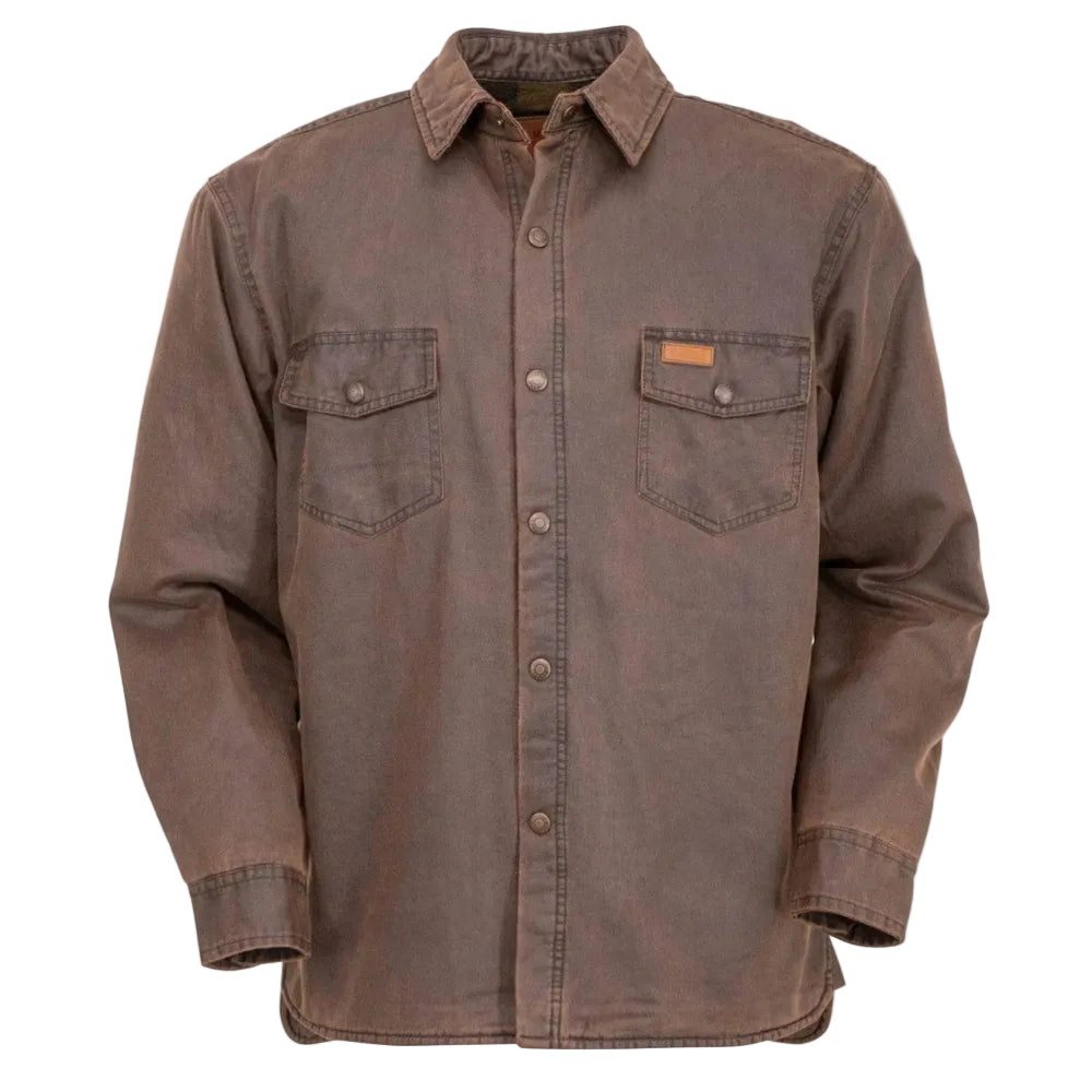 Outback Trading Mens Jacket | Loxton | Brown