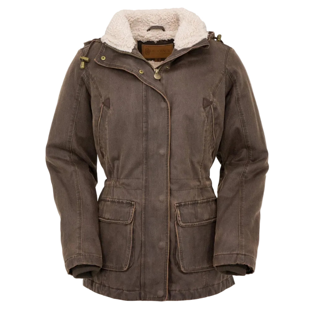 Outback Trading Womens Jacket | Woodbury | Brown