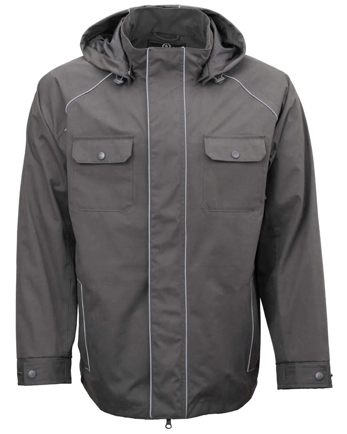 Outback Trading Mens Rain Jacket | Harlin | Charcoal