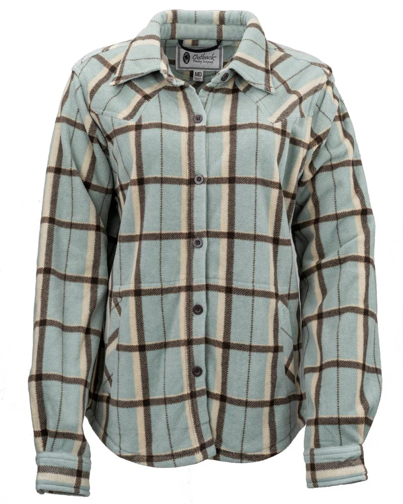 Outback Trading Company Womens Shirt | Big Maine | Sage