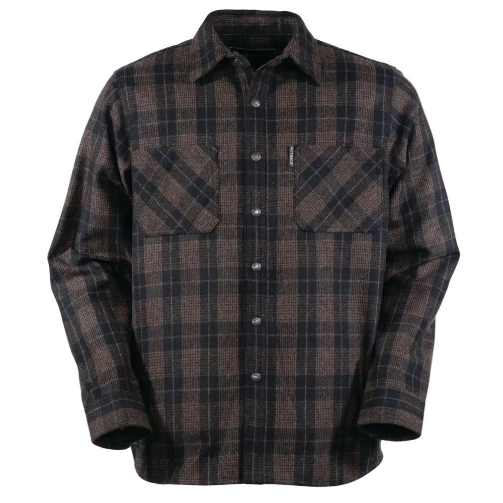 Outback Trading Mens Shirt | Clyde Big | Brown