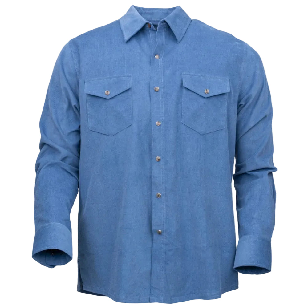 Outback Trading Mens Shirt | Bryce | Denim