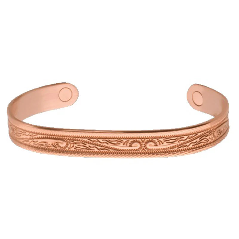 Sabona Copper Magnetic Bracelet | Western Scroll
