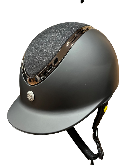 Back on Track Helmet | Pardus | Black / Sparkle Sand