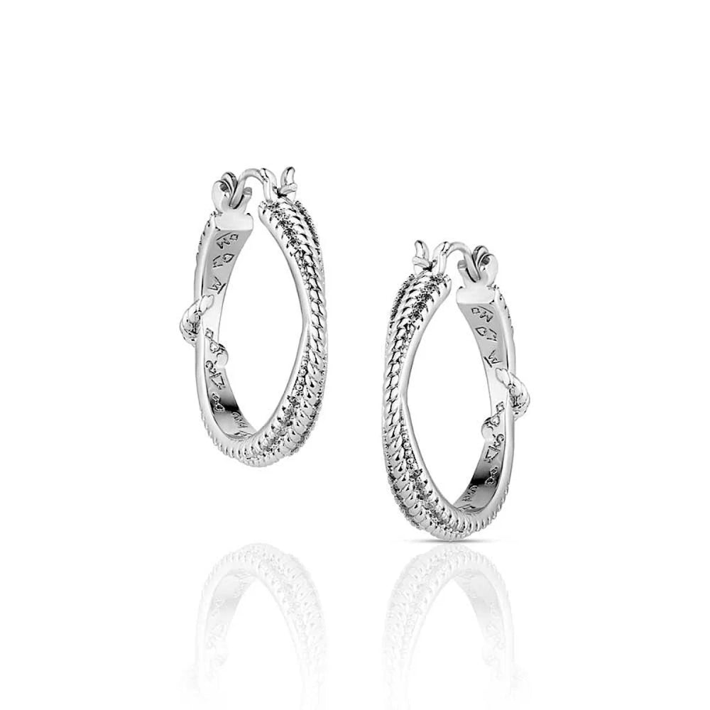 Montana Silversmiths Earrings | Cowgirl Ice Hoop