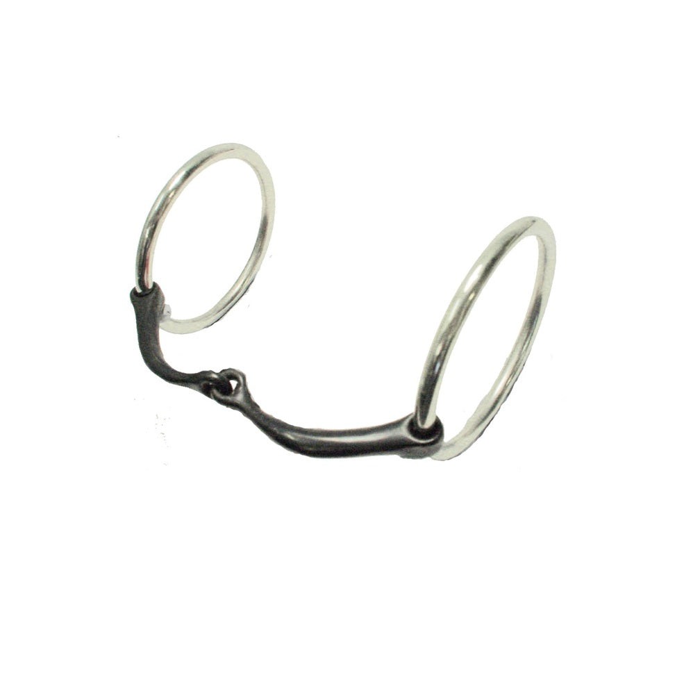 Curved Mouth Sweet Iron | Fine Mouth | 3 inch Rings