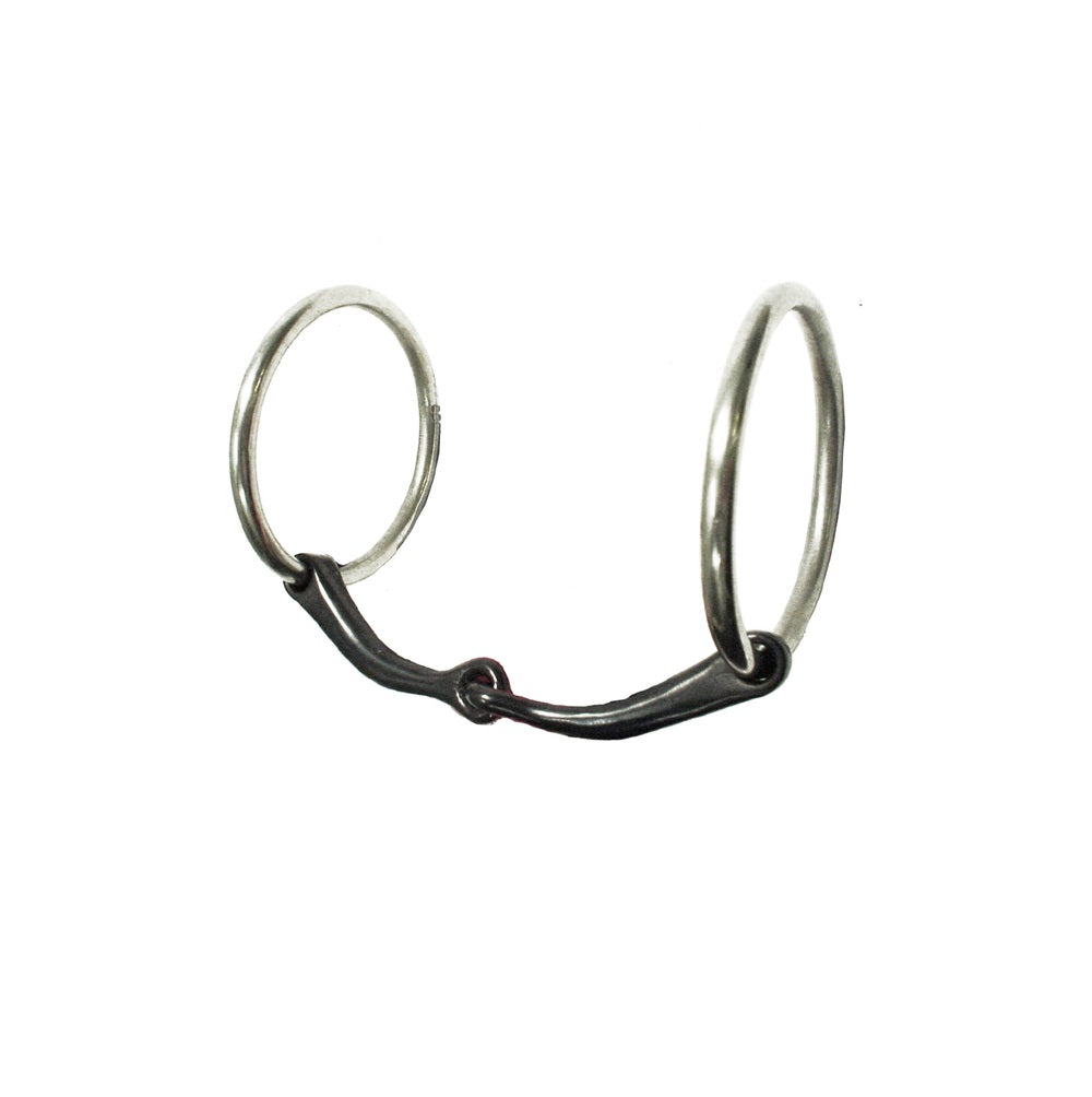 Curved Mouth Sweet Iron | Medium Mouth | 3 inch Rings
