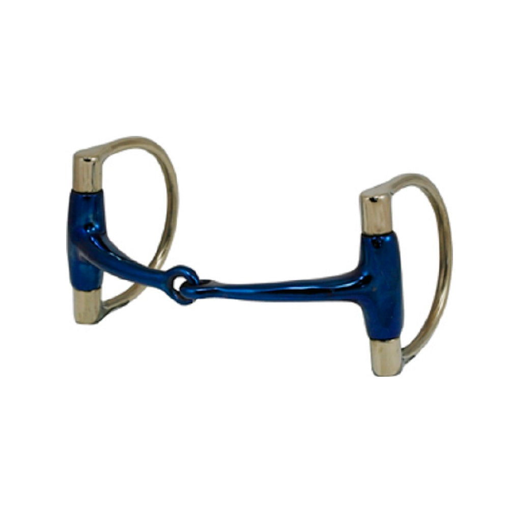 Curved Flat Dee Bit | Blue Mouth