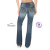 Wrangler Womens Mae Premium Patch Jean Indigo 34 Leg