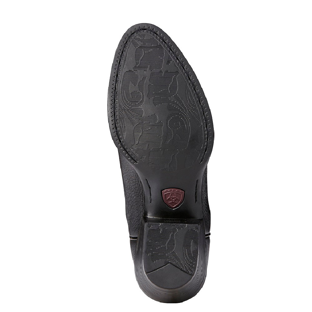 Ariat Womens Heritage Western R Toe | Black Deertan | C Width