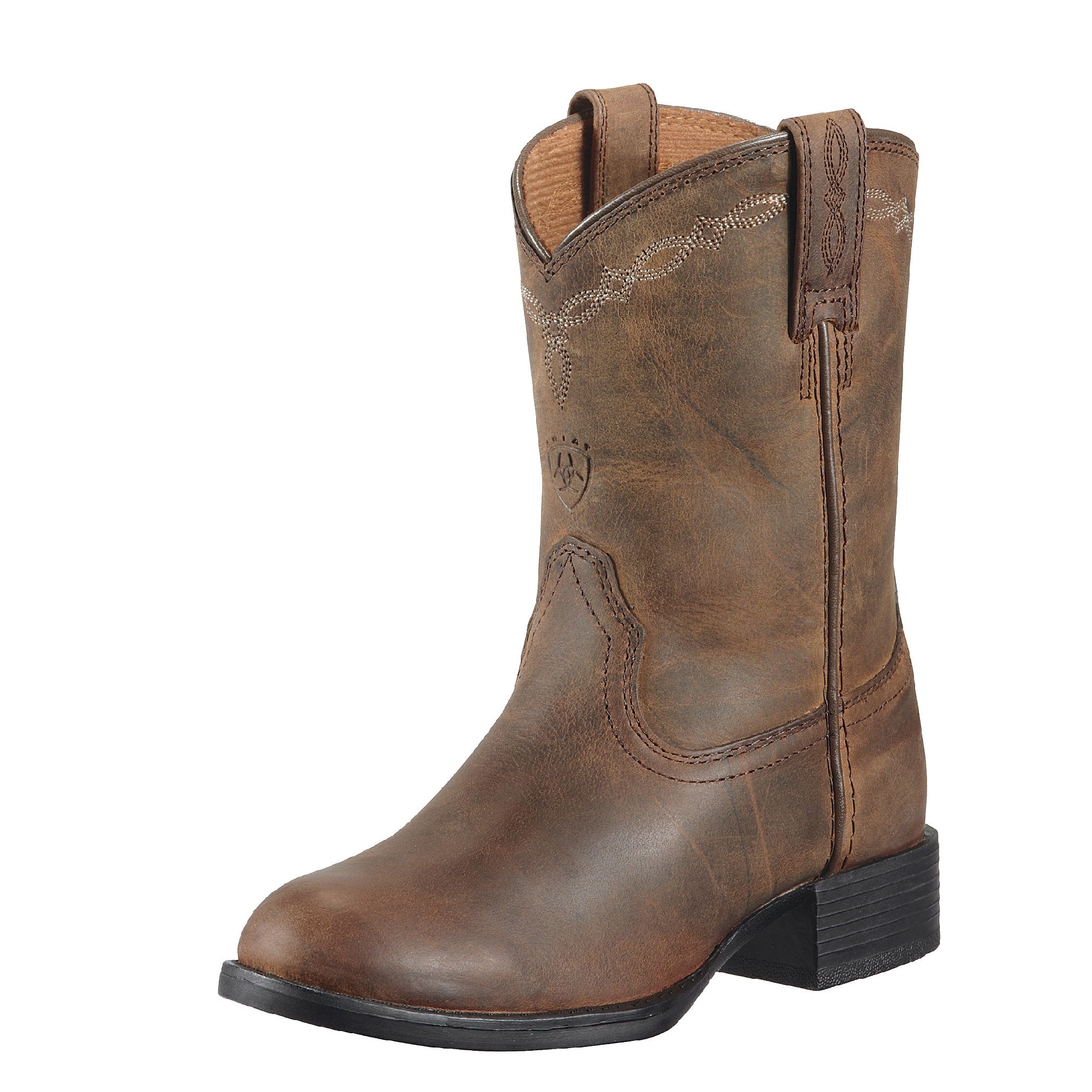 Ariat Childrens Heritage Roper Distressed Brown