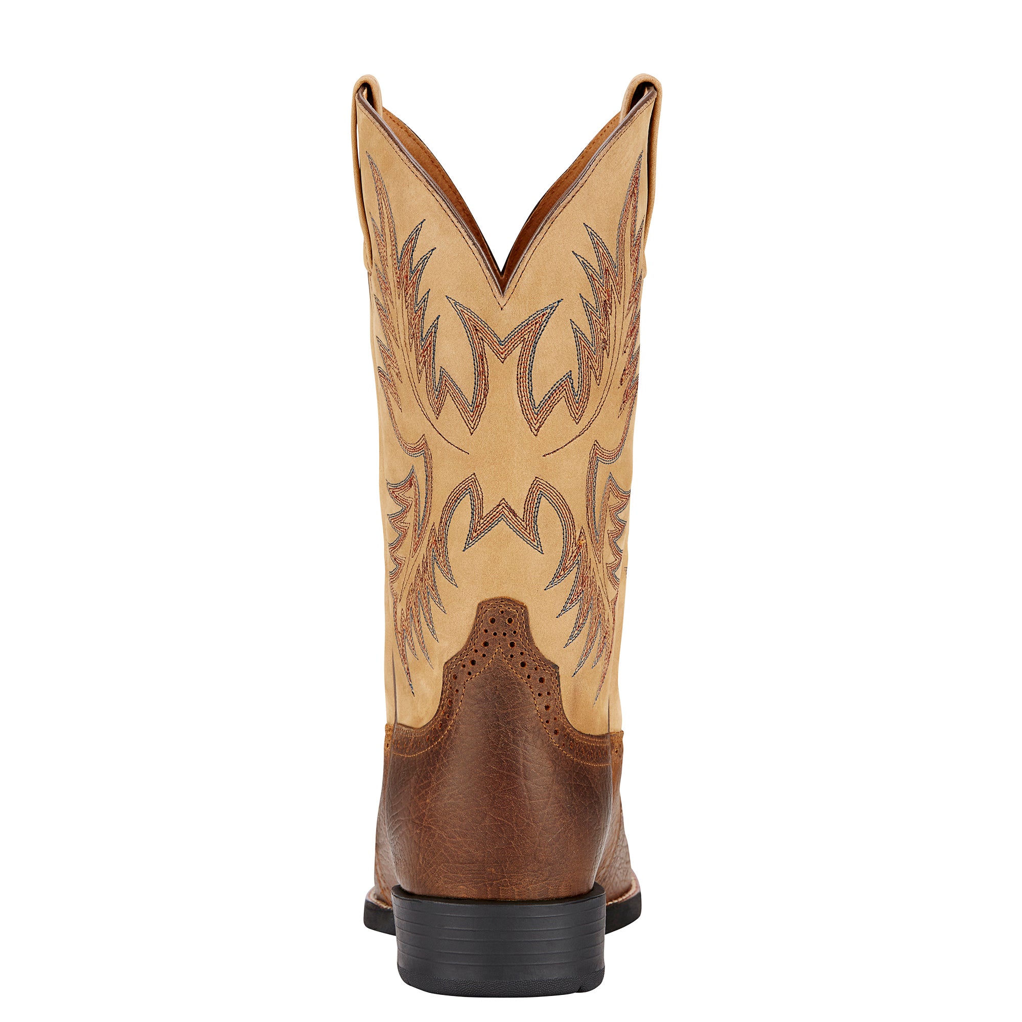 Ariat Mens Heritage Stockman | Tumbled Brown / Beige | US Width