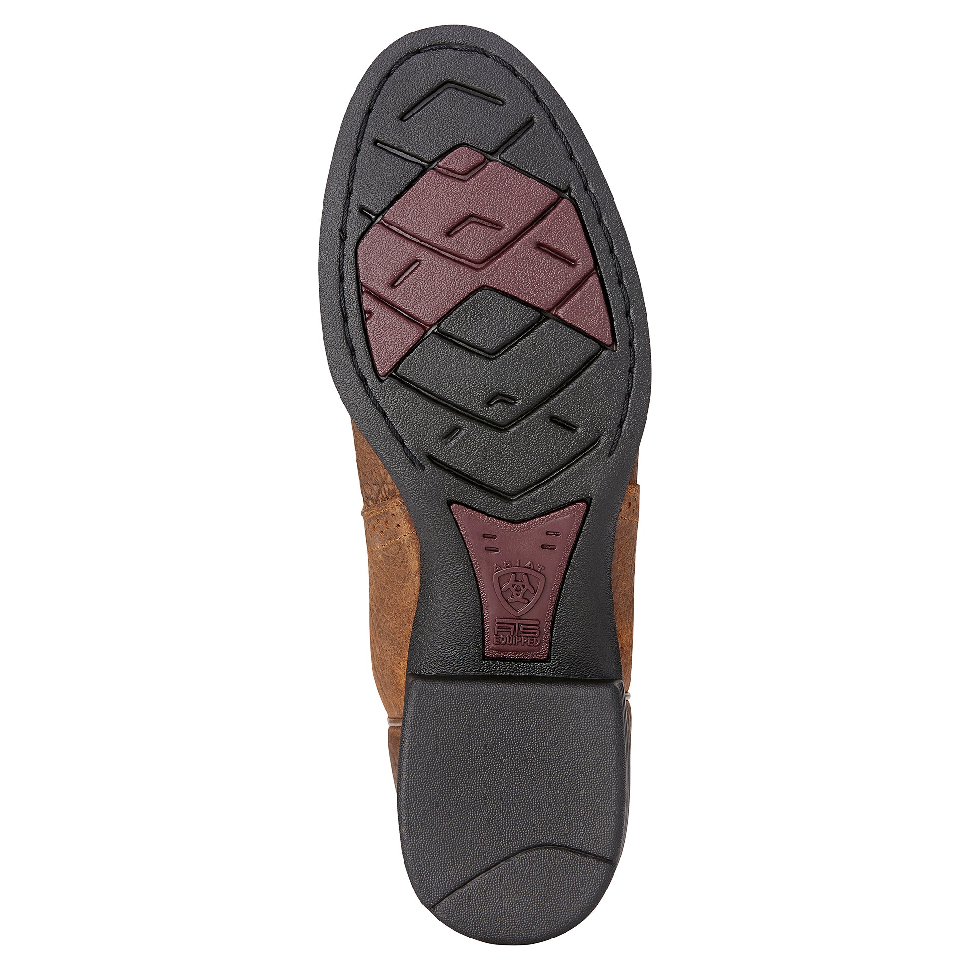 Ariat Mens Heritage Stockman | Tumbled Brown / Beige | US Width