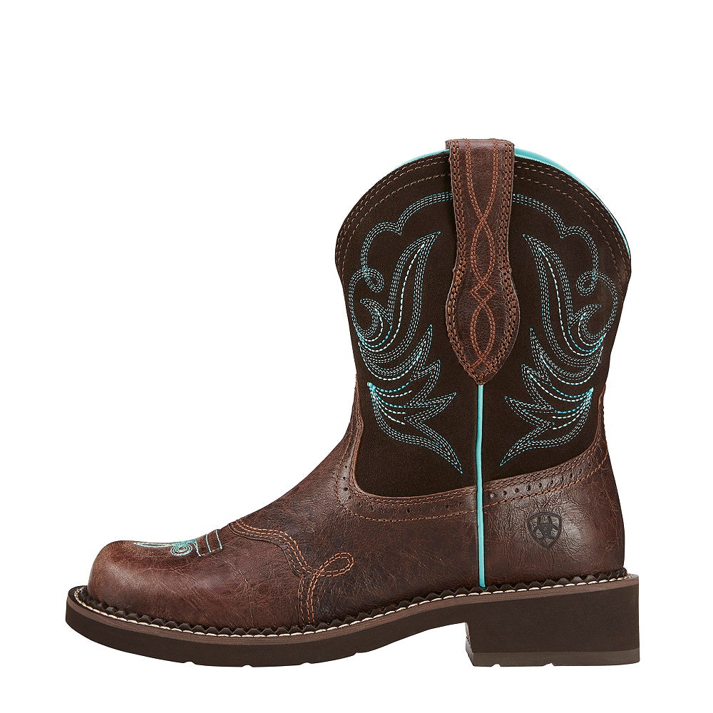 Ariat Womens Fatbaby | Dapper Royal Chocolate Fudge Brown | B Width