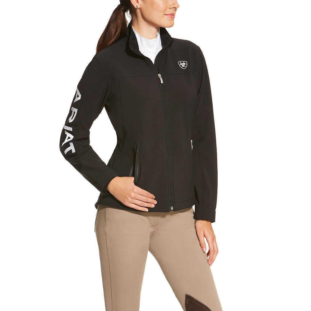 Ariat Womens Jacket | New Team Softshell | Black