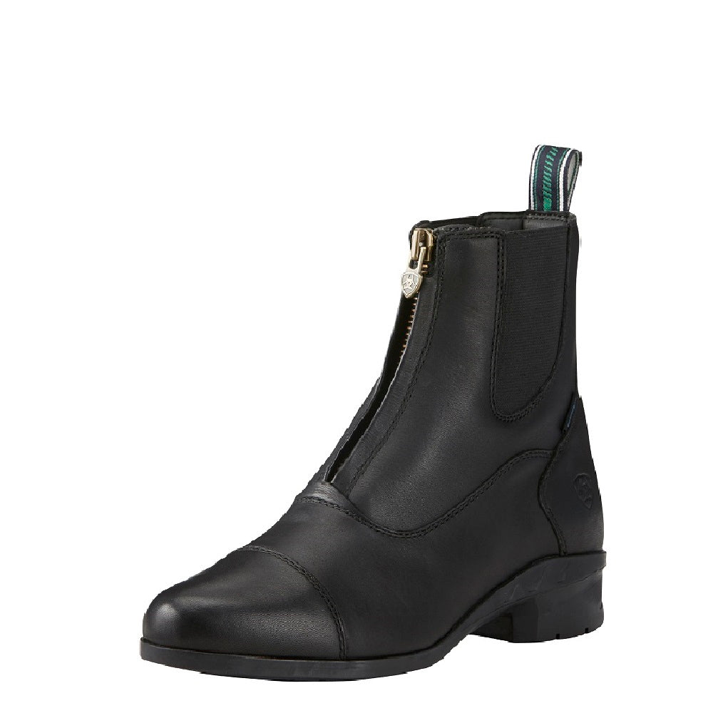 Ariat Womens Boots | Heritage IV Zip Paddock | Black B Width