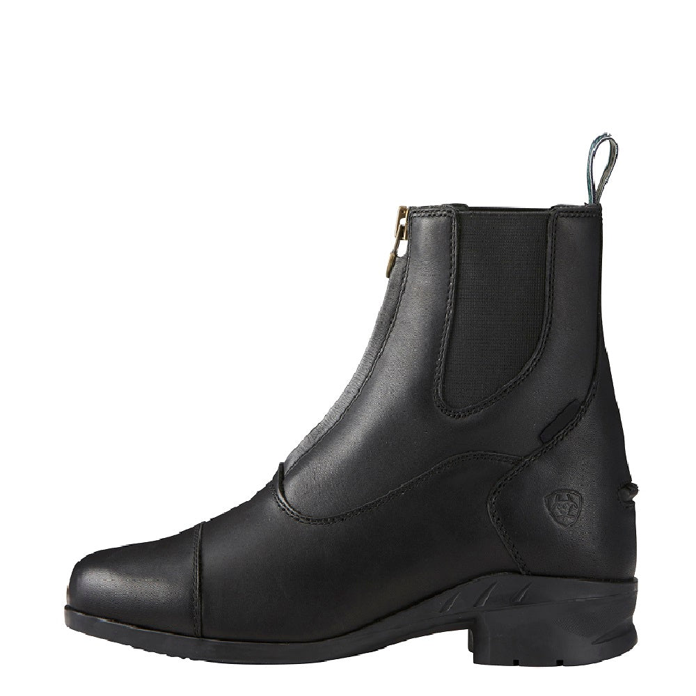 Ariat Womens Boots | Heritage IV Zip Paddock | Black B Width