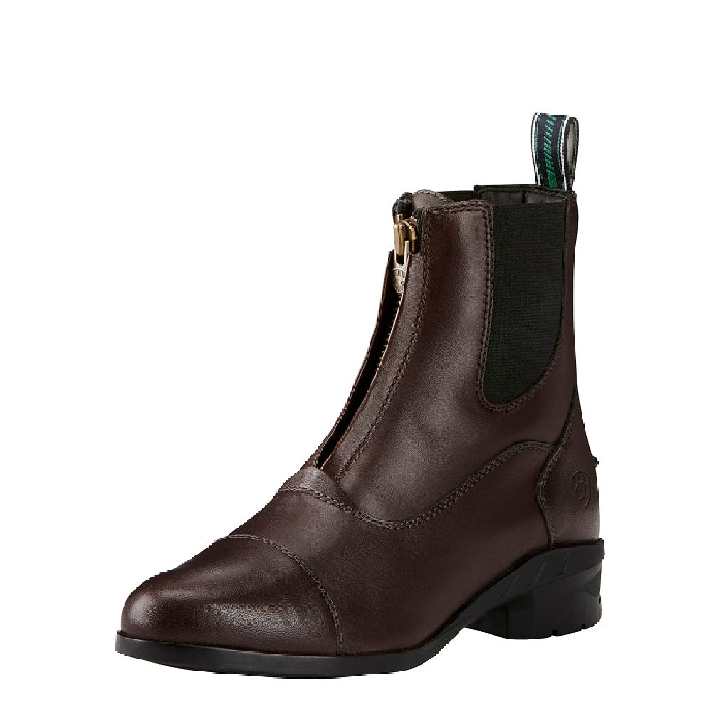 Ariat Womens Heritage IV Zip Paddock Boot Light Brown B Width