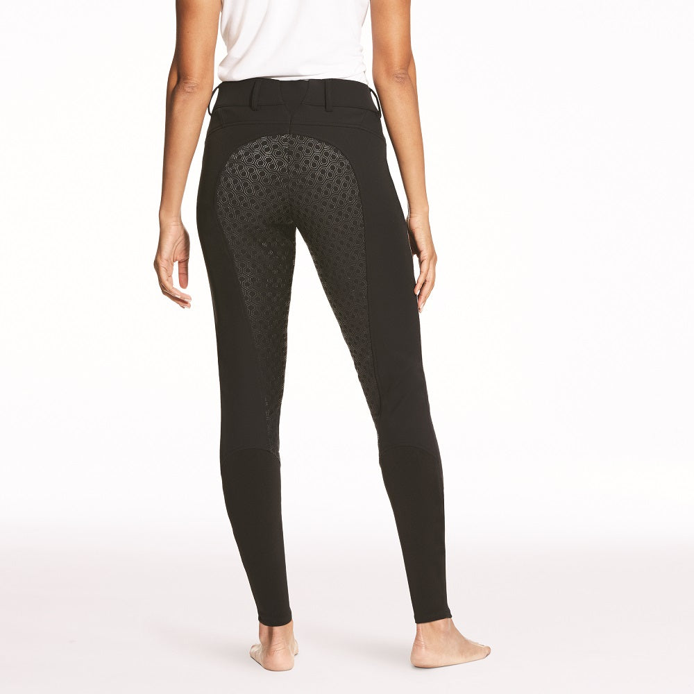 Ariat Womens Ranier Grip Full Seat Breech | Black | Regular Leg