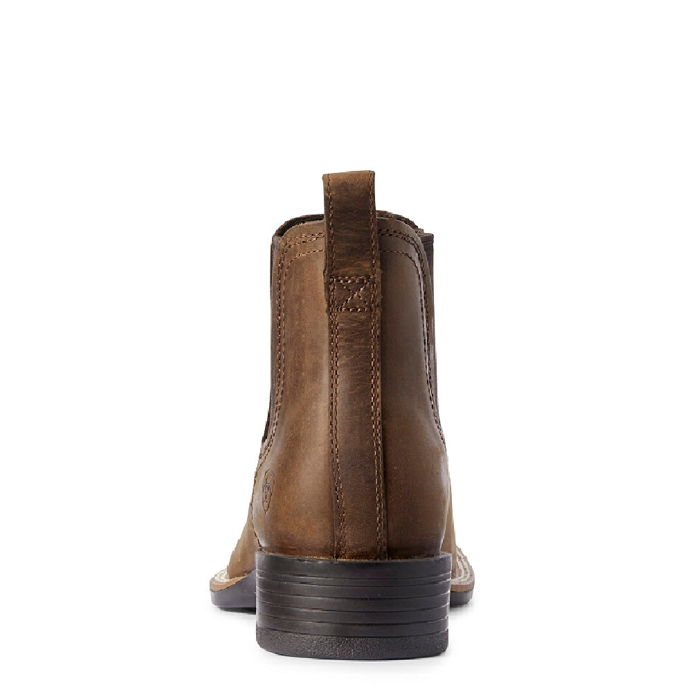 Ariat Mens Sport Booker Distressed Tan