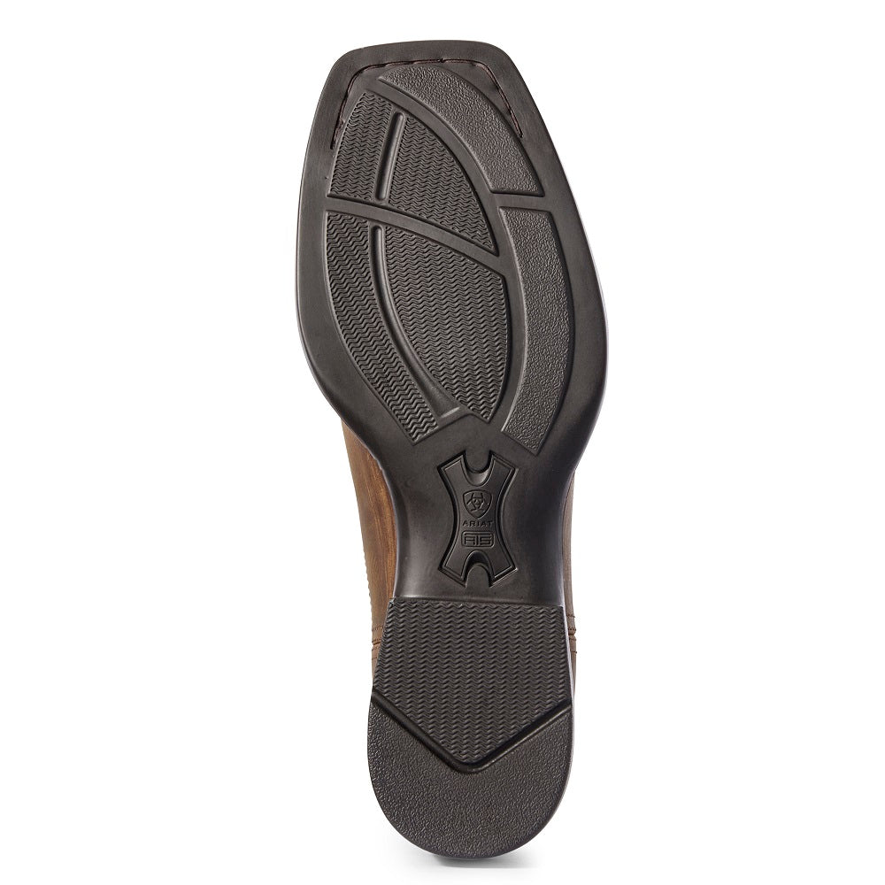 Ariat Mens Sport Booker Distressed Tan