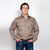 Just Country Mens Cameron Shirt | Half Button | Brown