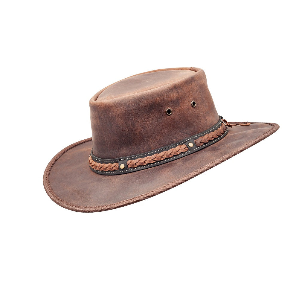 Barmah Squashy Bronco Hat | Cooper / Chocolate